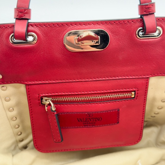 Valentino Rockstud Leather Shoulder Bag - Picture 11 of 17